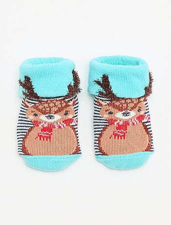 Chaussettes de Noël 'pingouin'