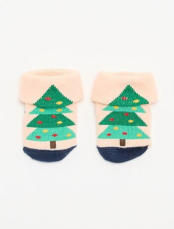 Chaussettes de Noël 'pingouin'