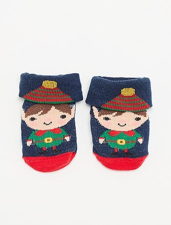 Chaussettes de Noël 'pingouin'