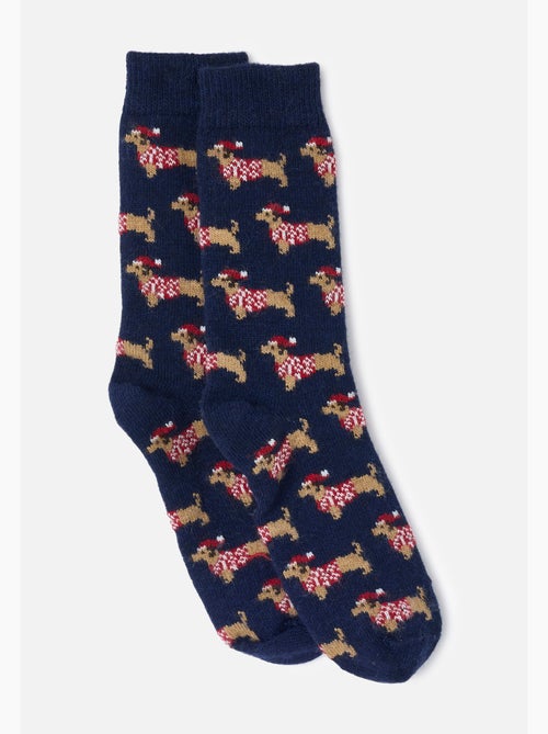 Chaussettes de Noël Thermolactyl - Damart - Kiabi