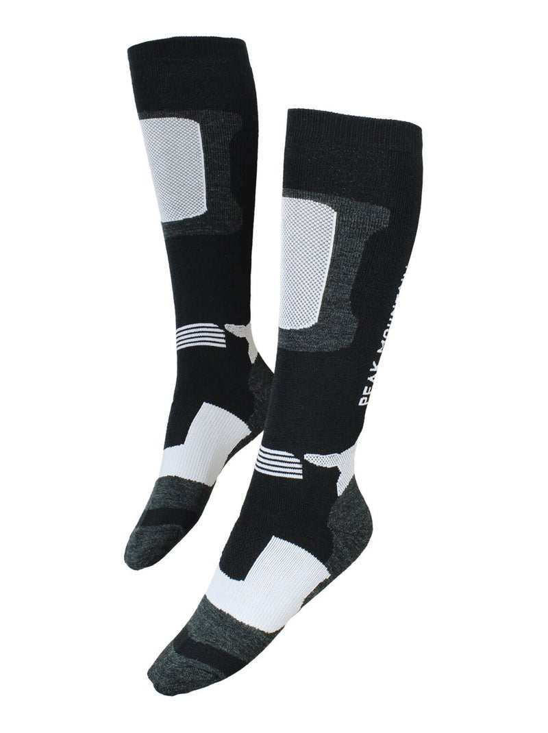 Chaussettes de ski ACHOCKS - PEAK MOUNTAIN Noir Noir - Kiabi