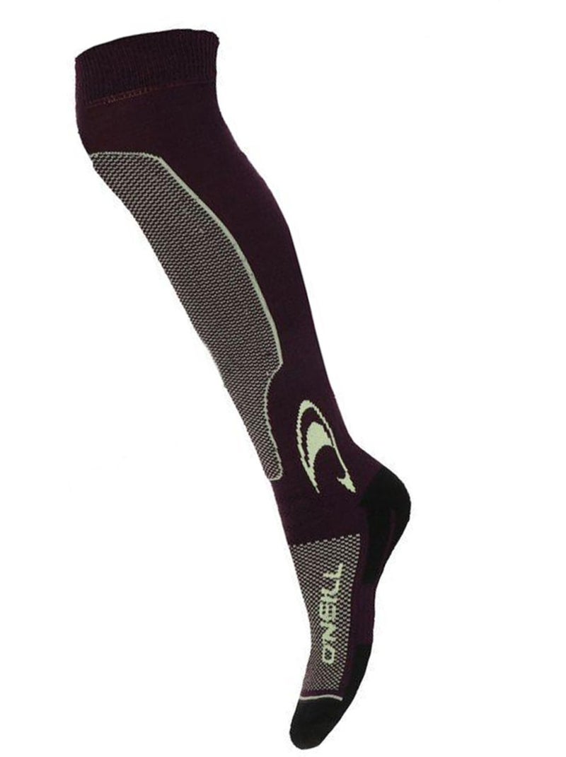 Chaussettes de ski motif/style logo - o´neill Noir Gris - Kiabi