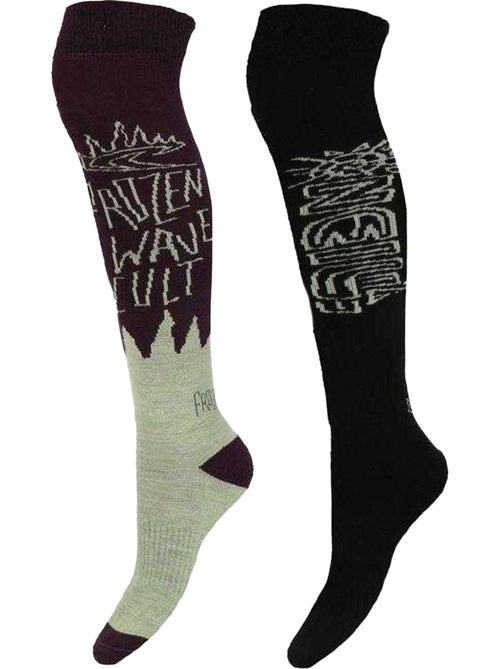 Chaussettes de ski motif/style ondulé - o´neill - Kiabi