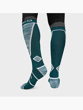 Chaussettes de ski sports d'hiver homme et femme daffy green ducky