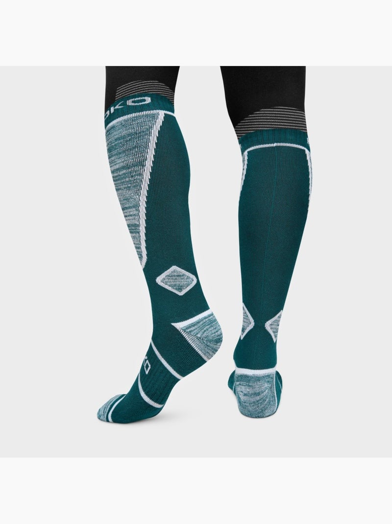 Chaussettes de ski sports d'hiver homme et femme daffy green ducky Bleu - Kiabi