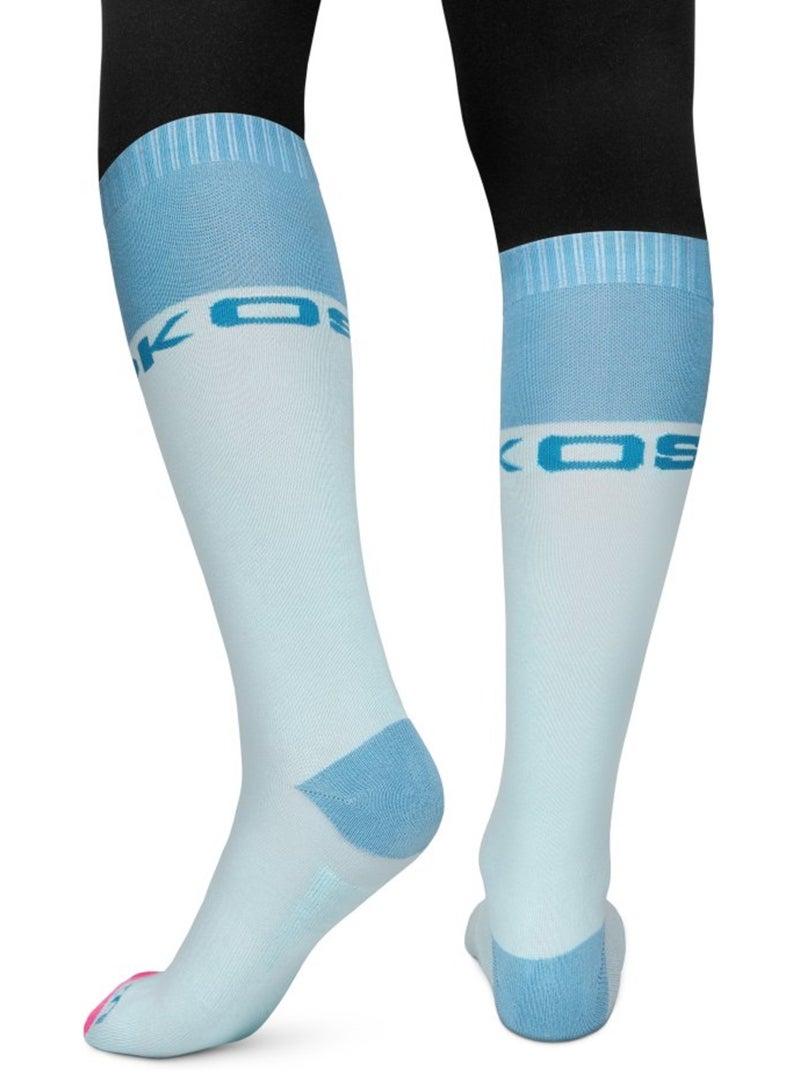 Chaussettes de snowboard homme et femme fuji light Bleu - Kiabi