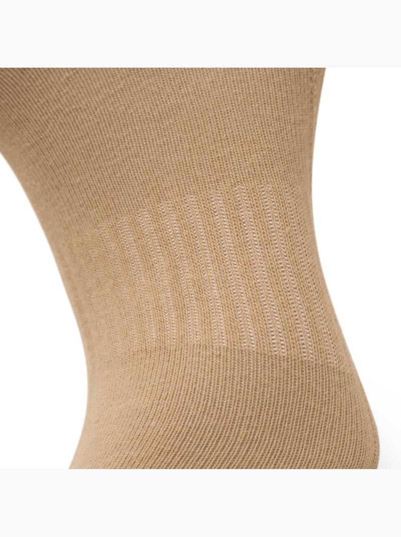 Chaussettes de snowboard homme et femme fuji Marron - Kiabi
