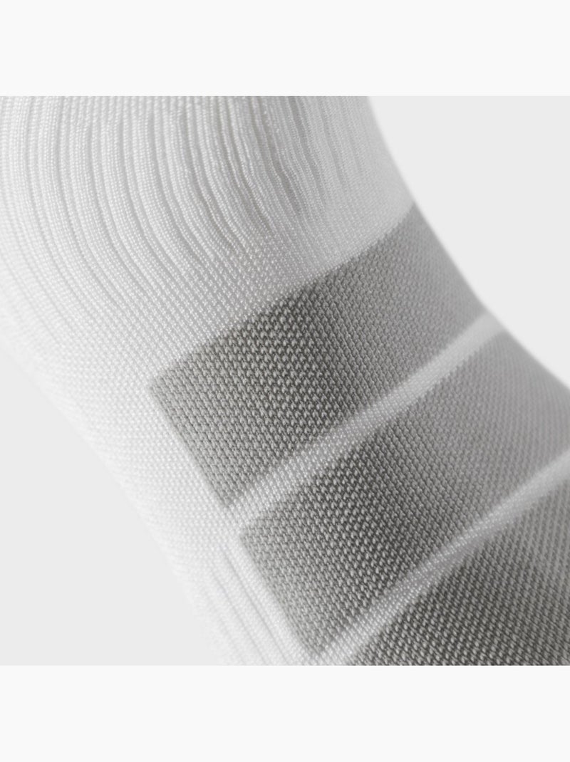 Chaussettes de snowboard sports d'hiver homme et femme aoraki Blanc - Kiabi