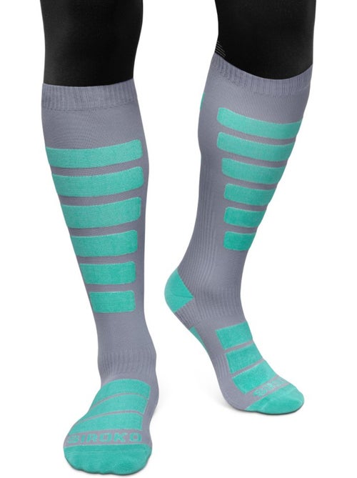 Chaussettes de snowboard sports d'hiver homme et femme aoraki crevasse - Kiabi Chaussettes de snowboard sports d'hiver homme et femme aoraki crevasse - Kiabi
