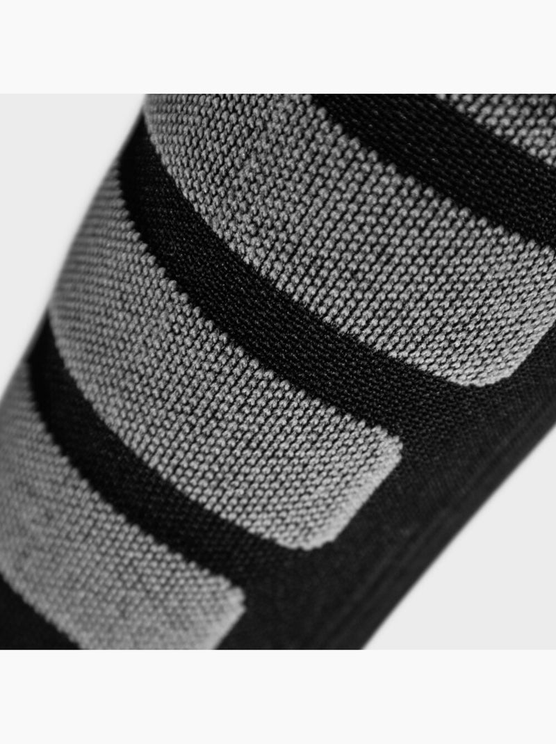 Chaussettes de snowboard sports d'hiver homme et femme aoraki Noir - Kiabi