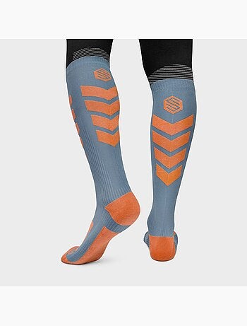 Chaussettes de snowboard sports d'hiver homme et femme aoraki slide