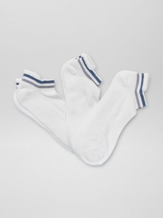 Chaussettes de sport invisibles - Lot de 3