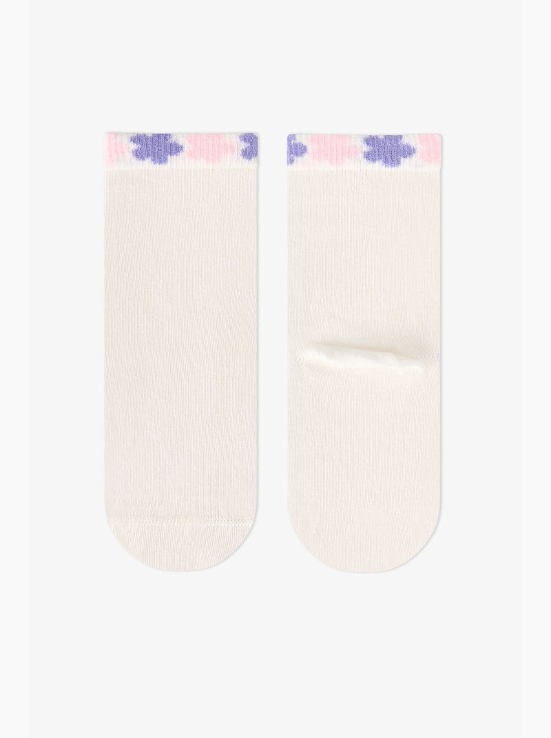 Chaussettes de tennis fille feel better à motif chat, lot de 2 penti Rose - Kiabi