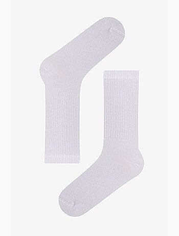 Chaussettes de tennis homme en coton, paire penti