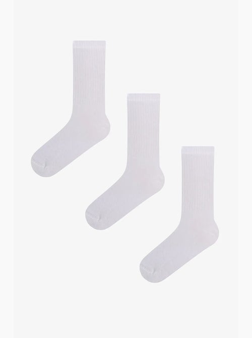 Chaussettes de tennis homme en coton, paire penti - Kiabi Chaussettes de tennis homme en coton, paire penti - Kiabi