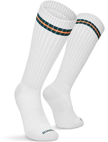 Chaussettes de tennis montantes tennis homme et femme tripoints heritage
