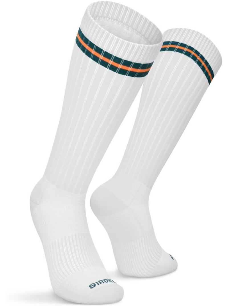 Chaussettes de tennis montantes tennis homme et femme tripoints heritage Blanc - Kiabi