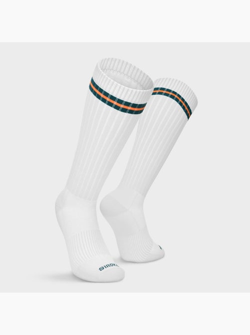 Chaussettes de tennis montantes tennis homme et femme tripoints heritage - Kiabi