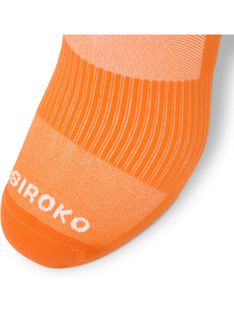 Chaussettes de tennis montantes tennis homme et femme tripoints Orange - Kiabi