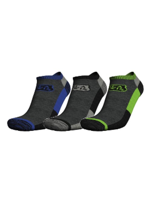 Chaussettes de travail basses renforcées, lot de 3 SOCKSG 'Rica Lewis' - Kiabi