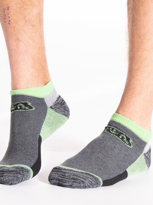 Chaussettes de travail basses renforcées, lot de 3 SOCKSG 'Rica Lewis' - Kiabi Chaussettes de travail basses renforcées, lot de 3 SOCKSG 'Rica Lewis' - Kiabi