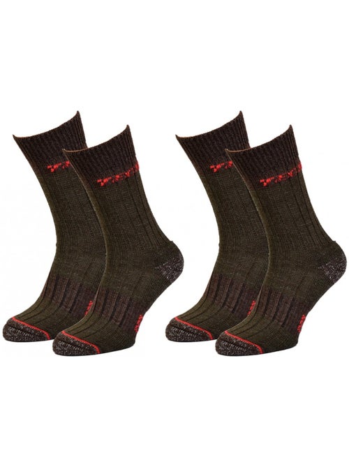 Chaussettes de Travail LA RURALE pour Homme Résistance et Qualité Pro - Pack de 2 - Kiabi