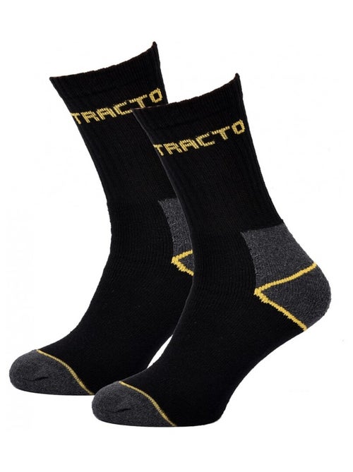 Chaussettes de Travail TRACTO pour Homme Résistance et Qualité Pro - Pack de 12 - Kiabi