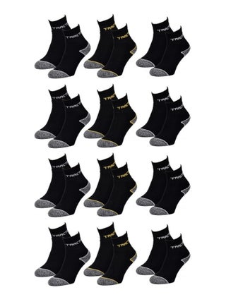 Chaussettes de Travail TRACTO pour Homme Résistance et Qualité Pro - Pack de 12