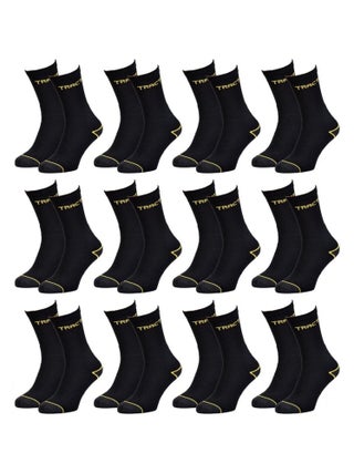 Chaussettes de Travail TRACTO Qualité Pro - Pack de 12