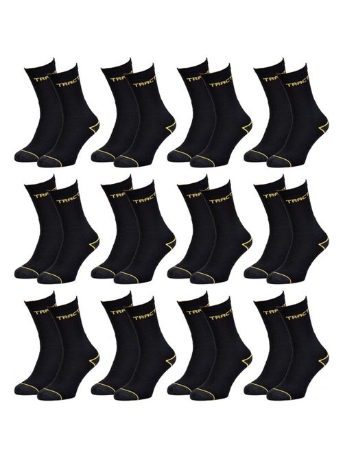 Chaussettes de Travail TRACTO Qualité Pro - Pack de 12 - Kiabi