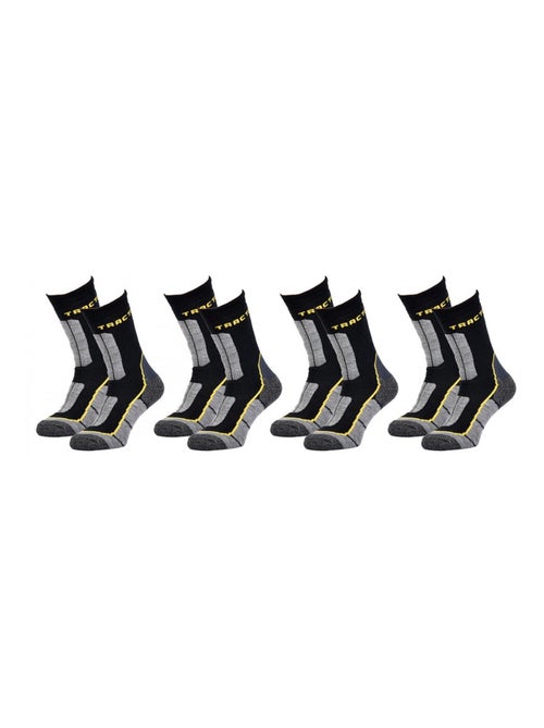 Chaussettes de Travail TRACTO Qualité Pro - Pack de 4 - Kiabi