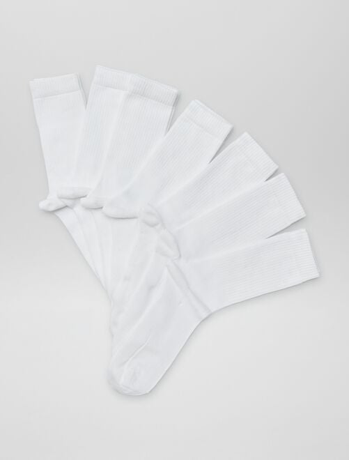 Chaussettes de type sport - Kiabi