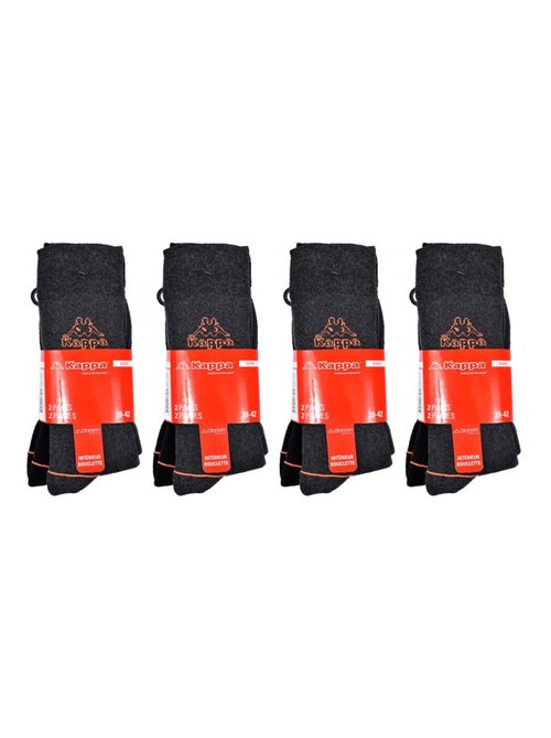Chaussettes de Ville homme KAPPA - Pack de 8 - Kiabi