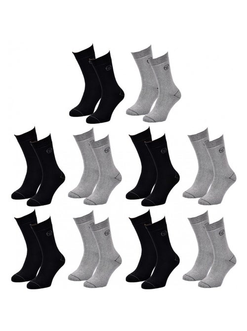 Chaussettes de Ville homme SERGIO TACCHINI - Pack de 10 - Kiabi