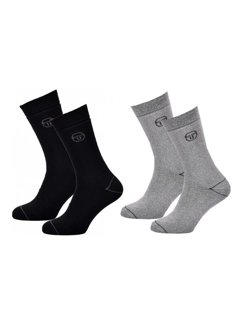 Chaussettes de Ville homme SERGIO TACCHINI - Pack de 10 Multicolore - Kiabi