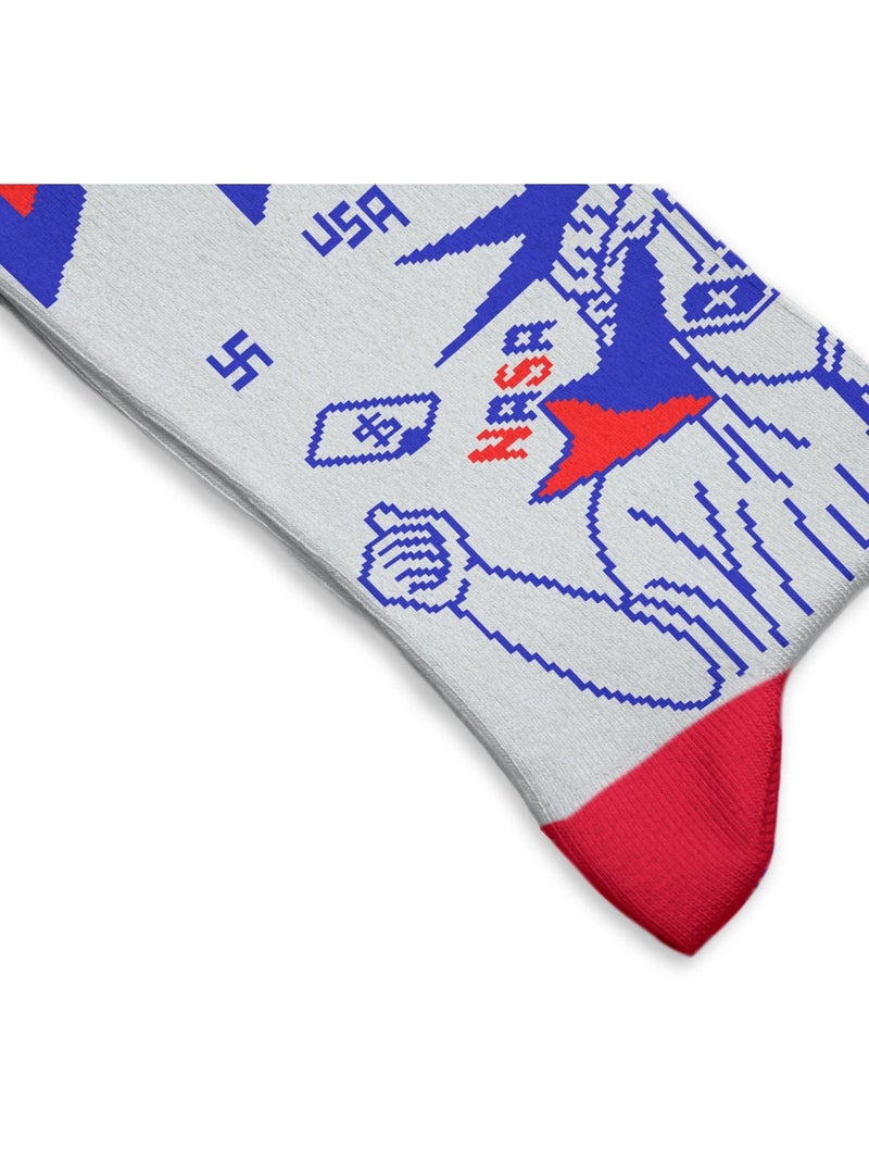 Chaussettes Dead Kennedys, Bedtime for Democracy Bleu - Kiabi