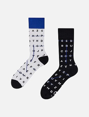 Chaussettes Dedoles Bambou Mots Croisés
