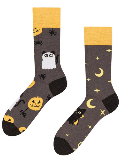 Chaussettes Dedoles Chat d’Halloween - Kiabi Chaussettes Dedoles Chat d’Halloween - Kiabi