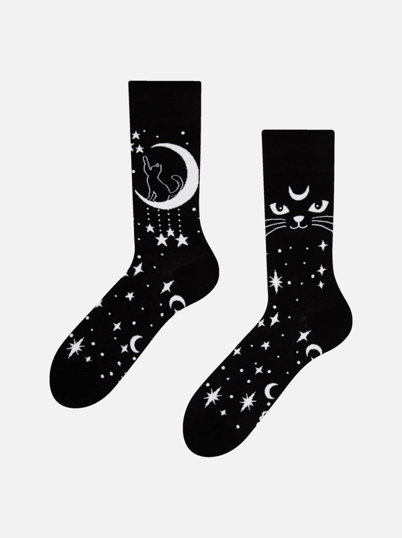 Chaussettes Dedoles Chats Mystiques Noir - Kiabi