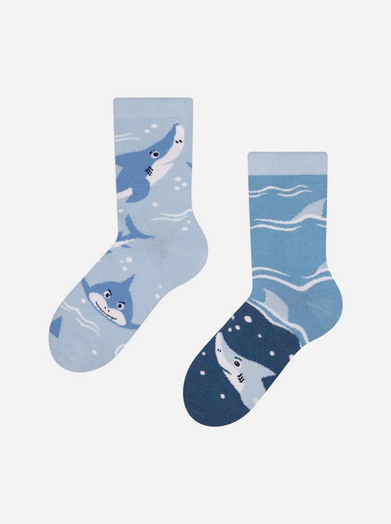 Chaussettes Dedoles Enfants Requin Gris Multicolore - Kiabi