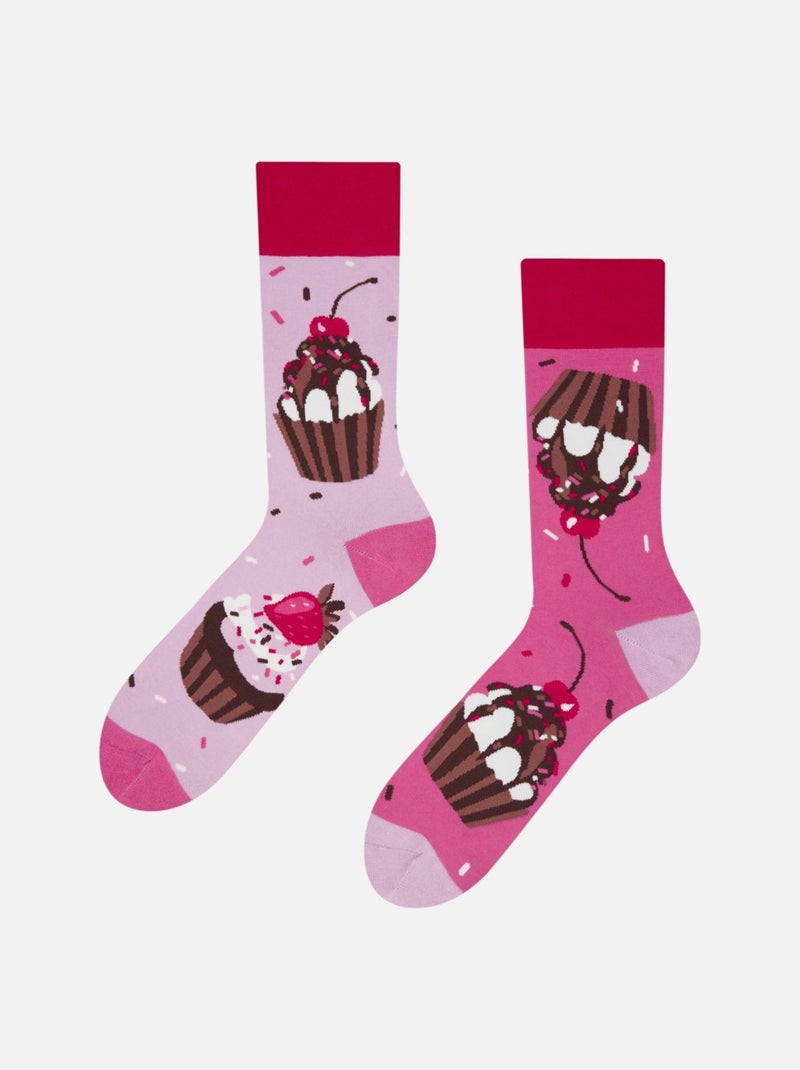 Chaussettes Dedoles Muffins Rose Rose - Kiabi