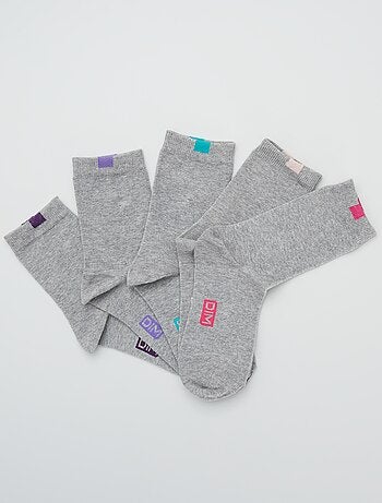 Chaussettes 'DIM' lot de 5 paires