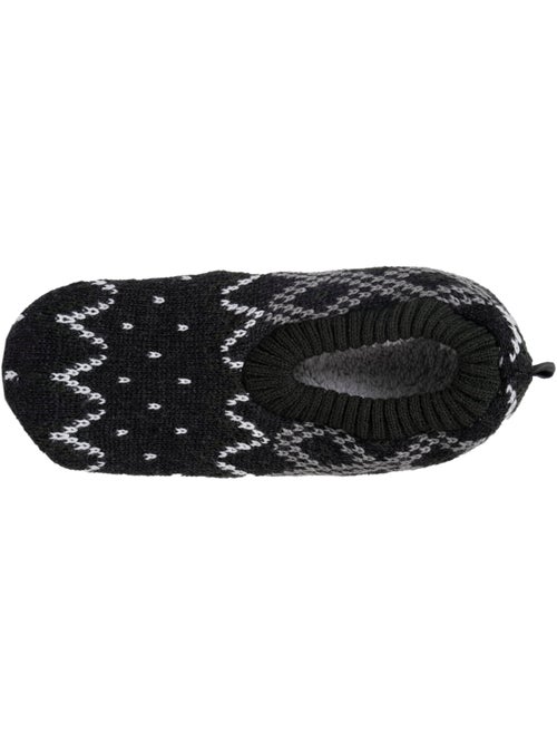 Chaussettes d'intérieur maille fourrées - semelle à picots antidérapants homme isotoner - Kiabi Chaussettes d'intérieur maille fourrées - semelle à picots antidérapants homme isotoner - Kiabi