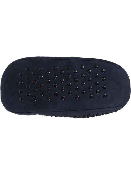 Chaussettes d'intérieur maille jacquard, picots antidérapants homme isotoner - Kiabi