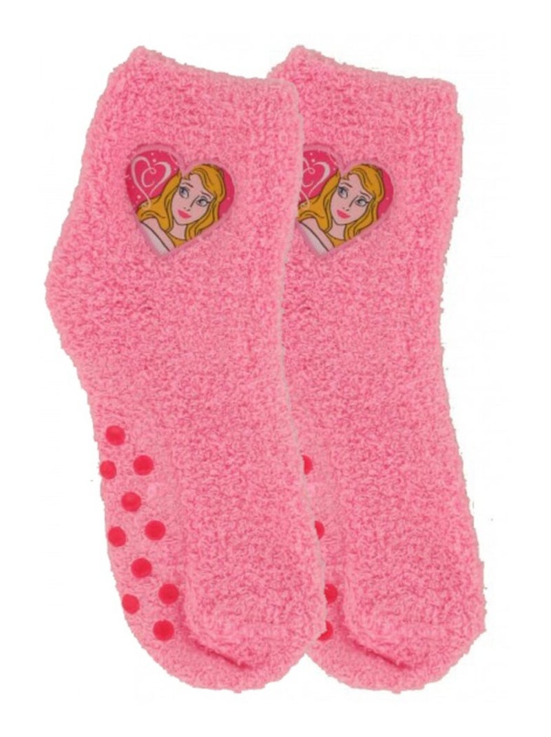 Chaussettes douces enfant DISNEY lot de 2 Rose - Kiabi