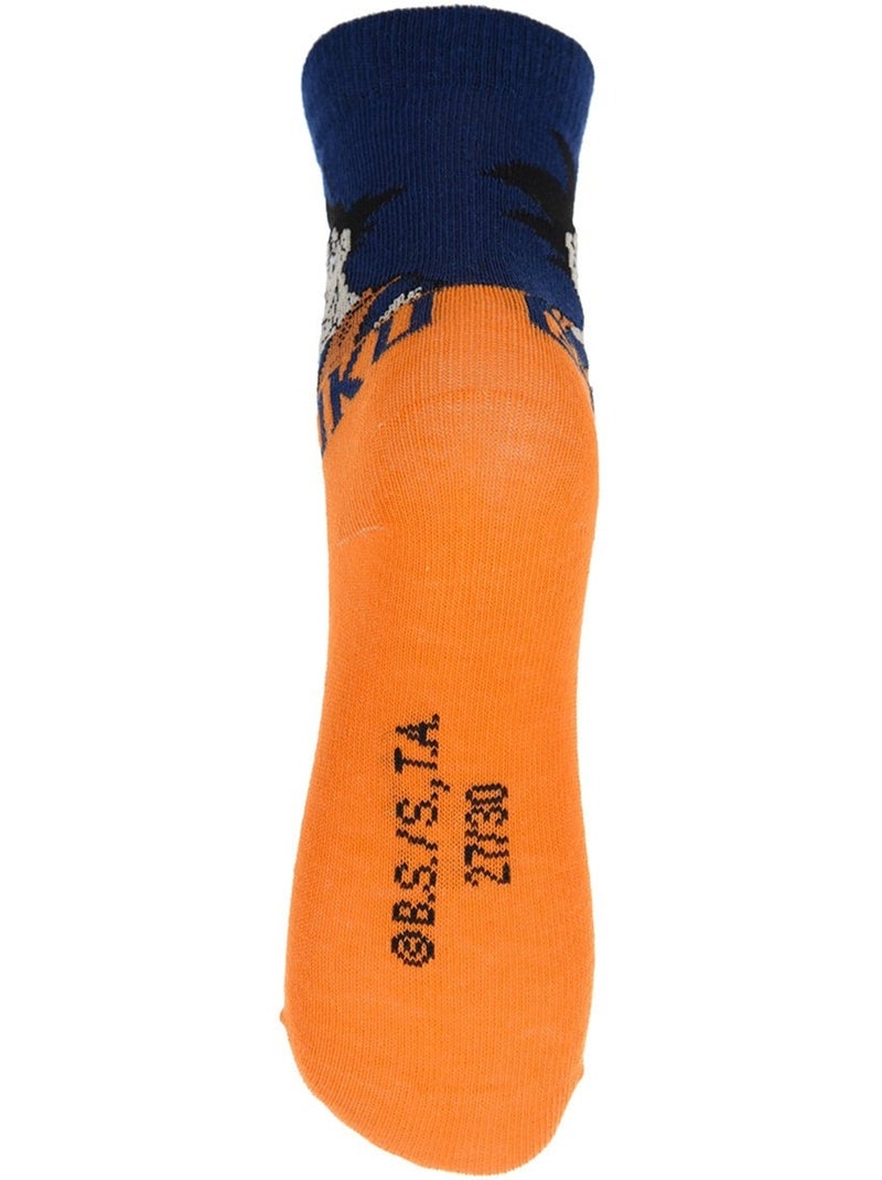 Chaussettes Dragon Ball| Licence Officielle Bleu Orange Noir - Kiabi