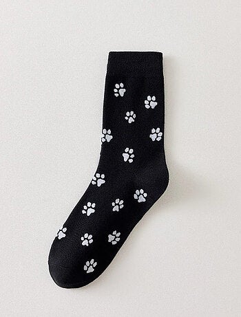 Chaussettes Empreintes Chat