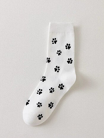 Chaussettes Empreintes Chat