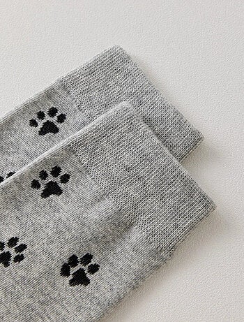 Chaussettes Empreintes Chat
