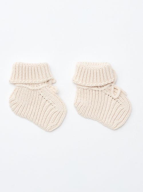 Chaussettes en tricot - Kiabi